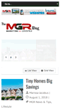 Mobile Screenshot of mgrblog.com